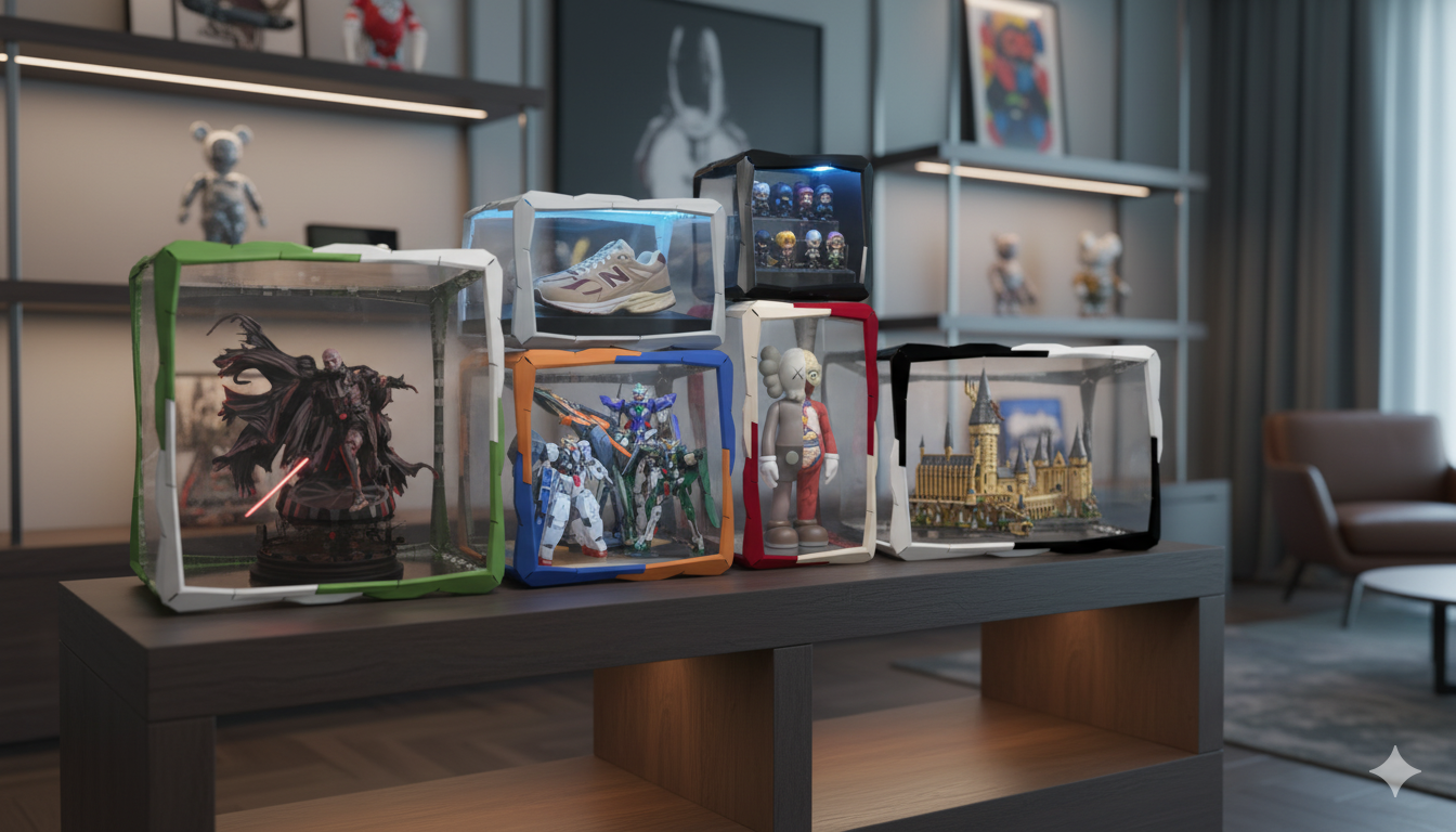 Boxory Display Case Accessories & Modular Add-Ons