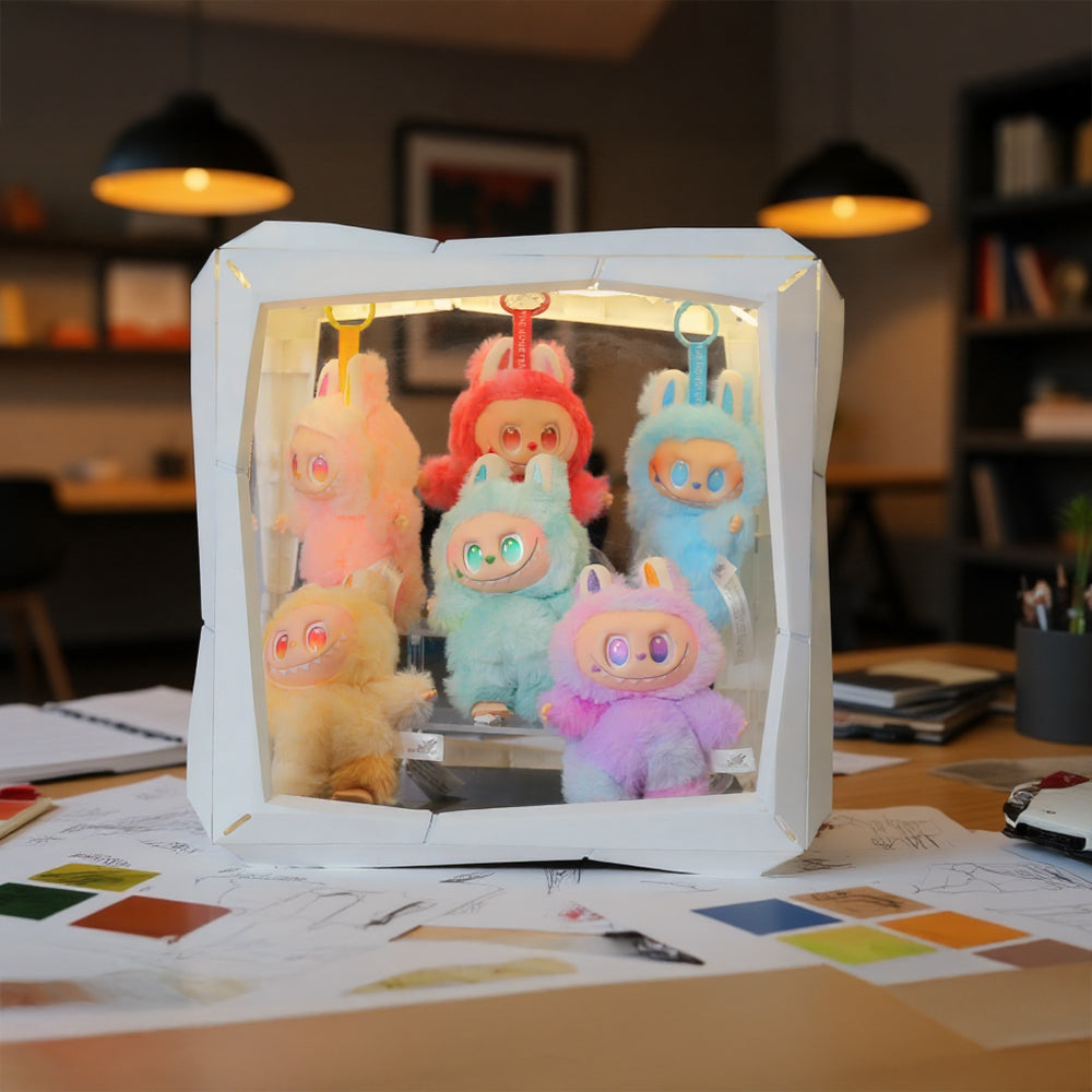 Boxory Core – Standard Modular Magnetic Acrylic Display Case with LED Lighting