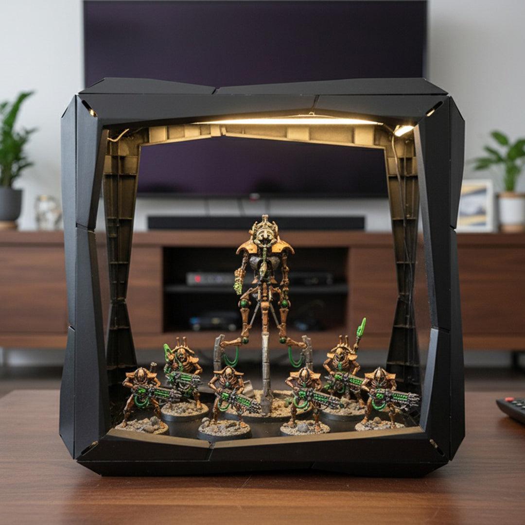 Boxory Core – Standard Modular Magnetic Acrylic Display Case with LED Lighting