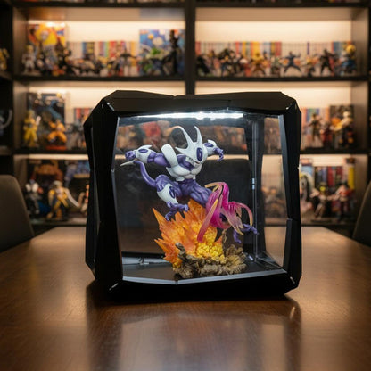 Stackable acrylic display case Boxory Core magnetic assembly