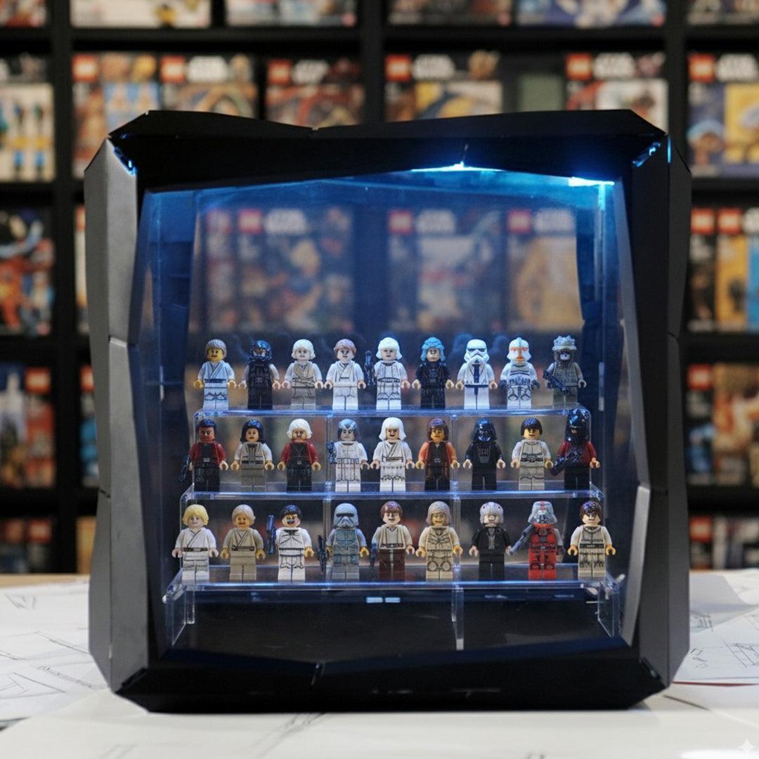 Boxory Core – Standard Modular Magnetic Acrylic Display Case with LED Lighting