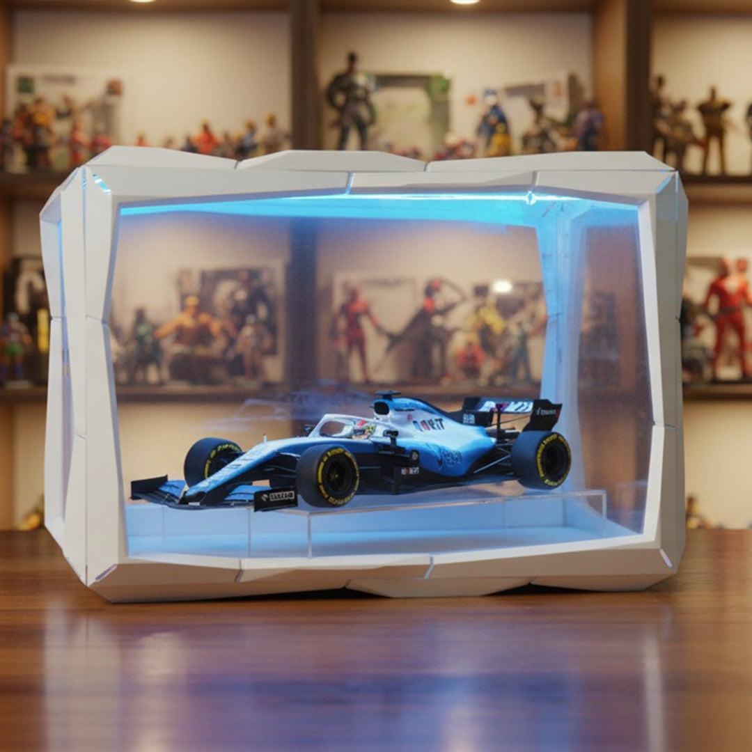 Boxory Plus – Medium Modular Magnetic Acrylic Display Case with LED Lighting