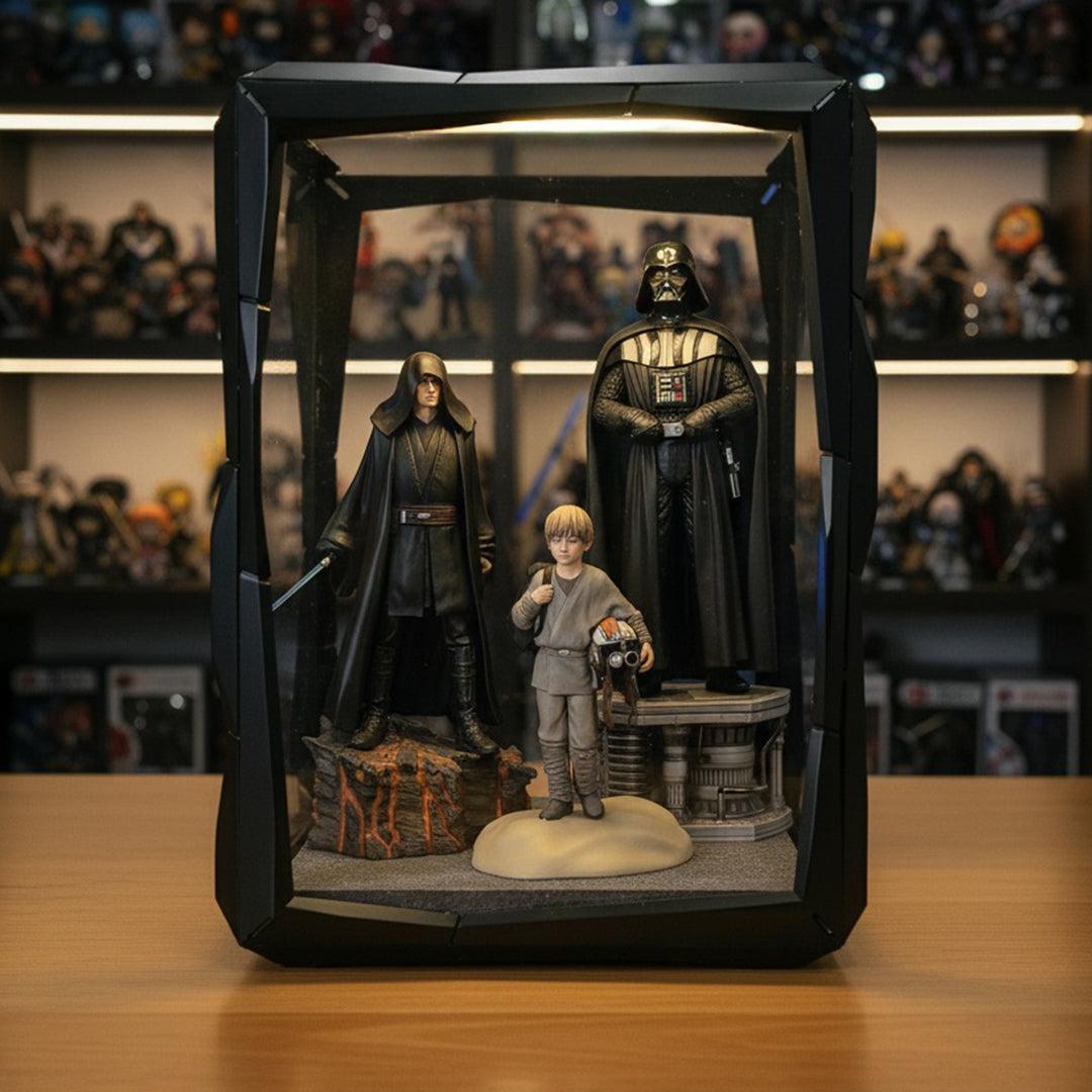 Boxory Plus – Medium Modular Magnetic Acrylic Display Case with LED Lighting