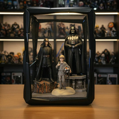 Boxory Plus – Medium Modular Magnetic Acrylic Display Case with LED Lighting