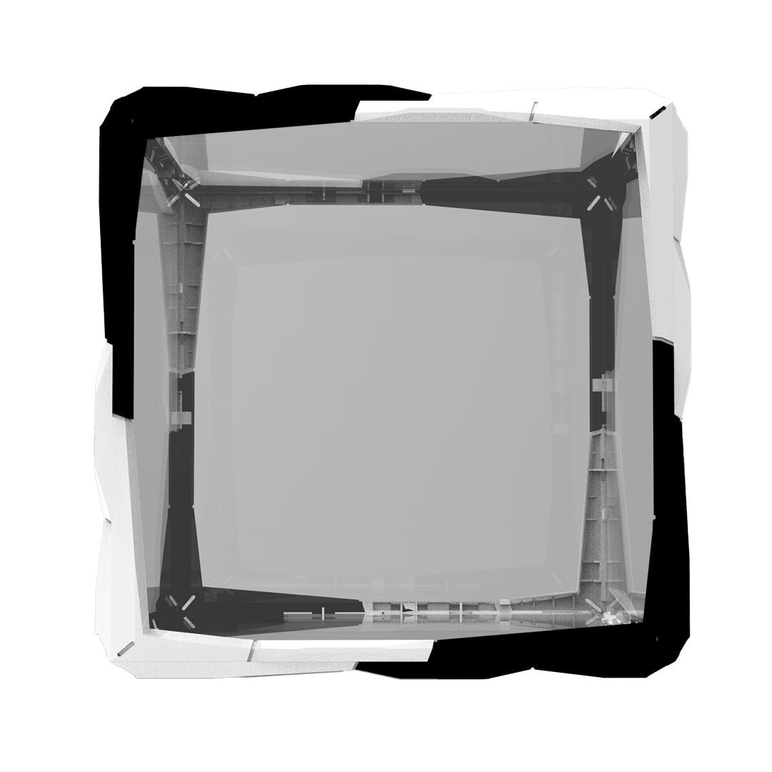 Boxory Square – Cube Modular Magnetic Acrylic Display Case with LED Lighting