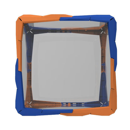 Boxory Square – Cube Modular Magnetic Acrylic Display Case with LED Lighting