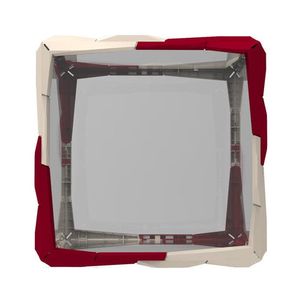 Boxory Square – Cube Modular Magnetic Acrylic Display Case with LED Lighting