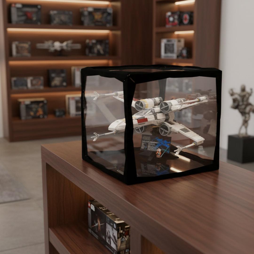 Boxory Square – Cube Modular Magnetic Acrylic Display Case with LED Lighting