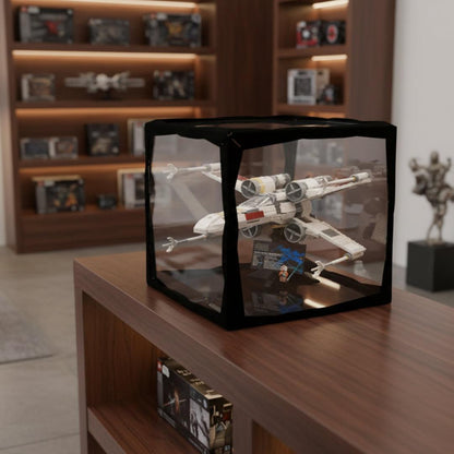 Boxory Square – Cube Modular Magnetic Acrylic Display Case with LED Lighting