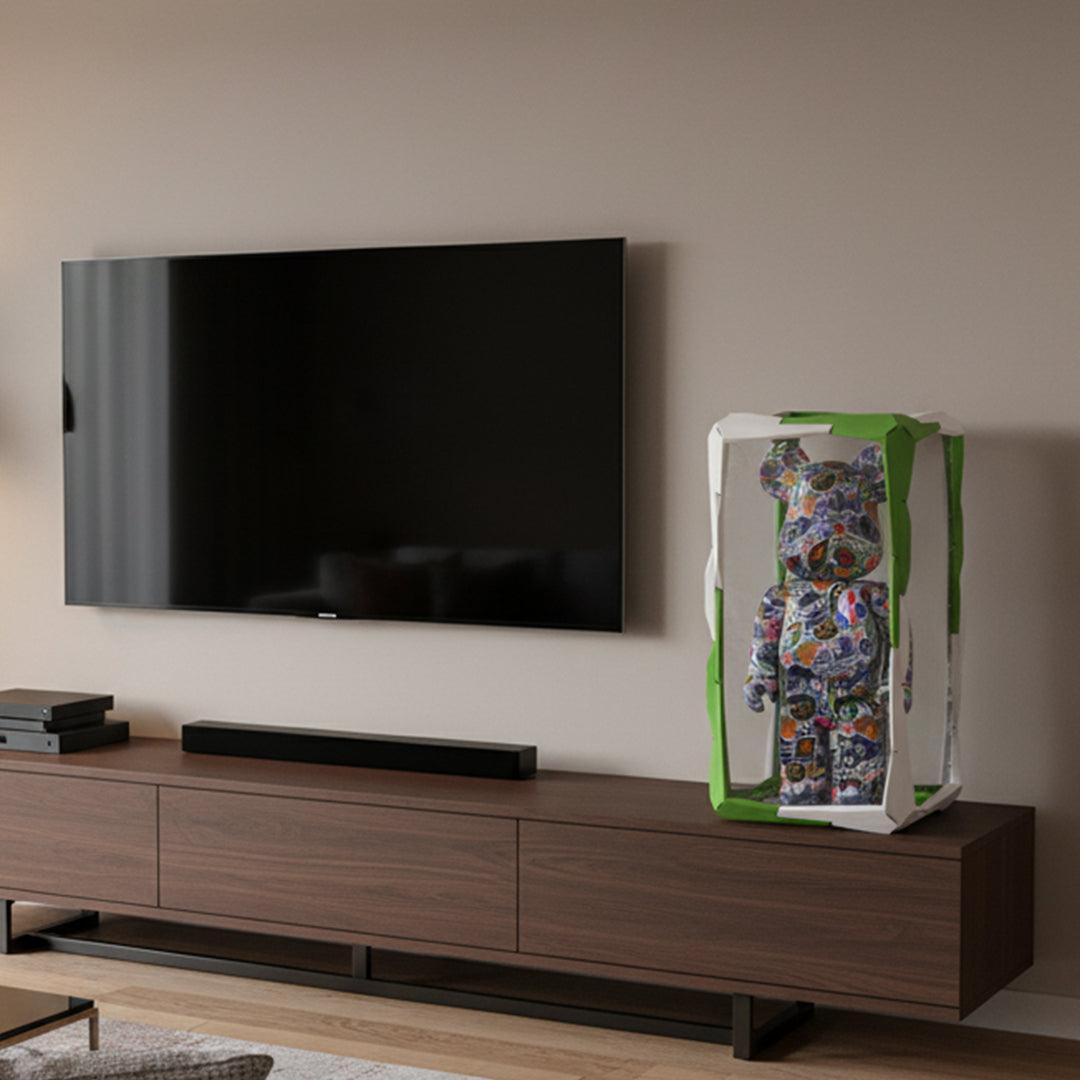 Boxory Wide extra-wide modular magnetic acrylic display case with LED lighting
