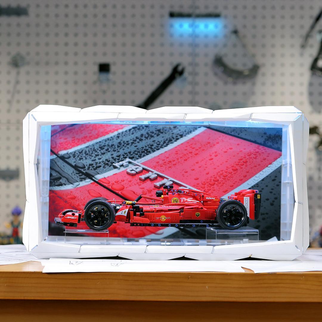 LED illuminated extra-wide acrylic display case – Boxory Wide
