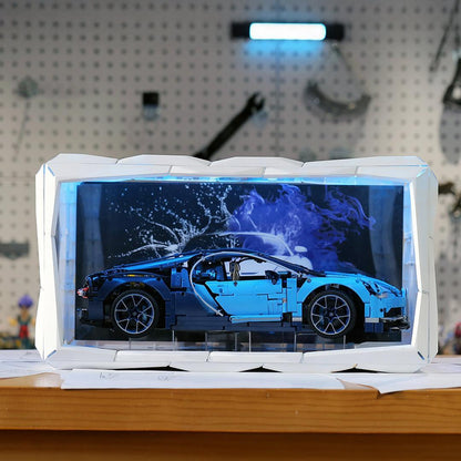 Boxory Wide – Extra-Wide Modular Magnetic Acrylic Display Case with LED Lighting